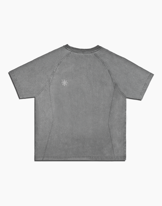 “Silhouette” Logo Tee (Grey / Light Grey)