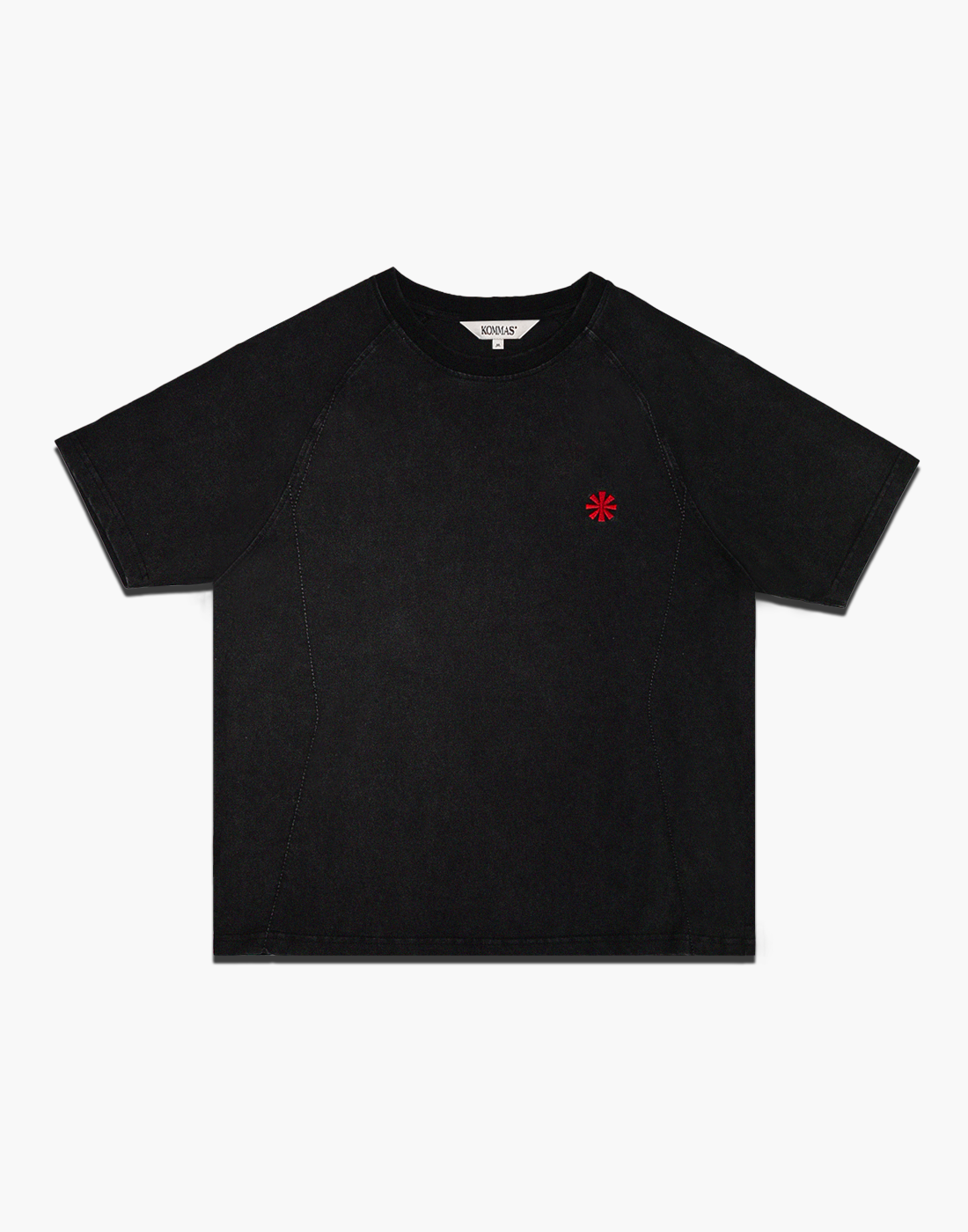“Silhouette” Logo Tee (Black / Red)
