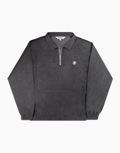 “Silhouette” Logo Corduroy Light Jacket (Grey / Light Grey)