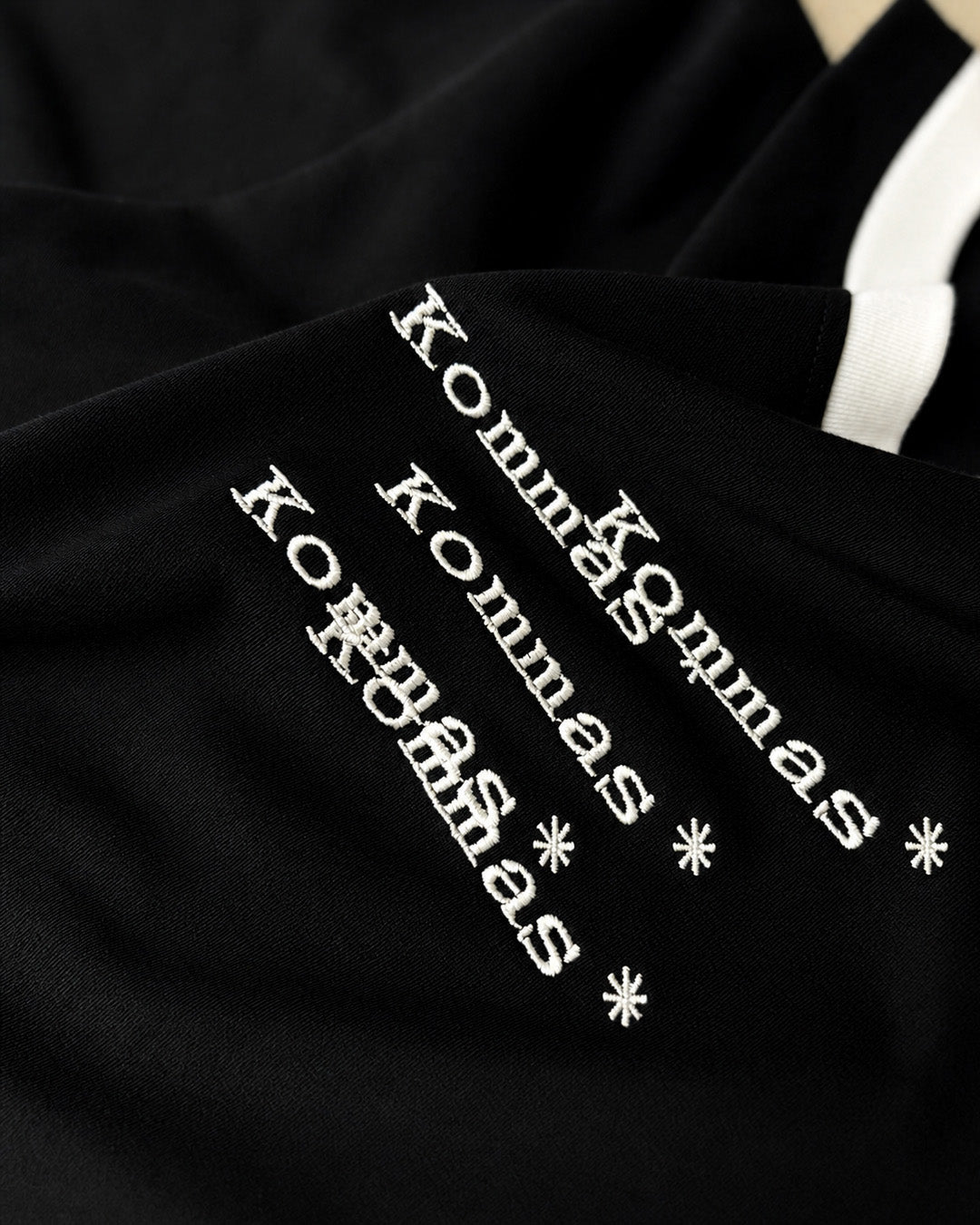 "CUT SUGAR, NOT SYURGA" Ringer T-Shirt (Black)